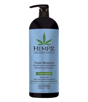 Hempz Triple Moisture Інтенсивно зволожуючий шампунь для сухого волосся "Потрійне зволоження", 265 мл