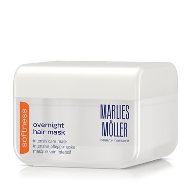 Marlies Moller Softness Інтенсивна нічна маска для гладкості волосся, 125 мл