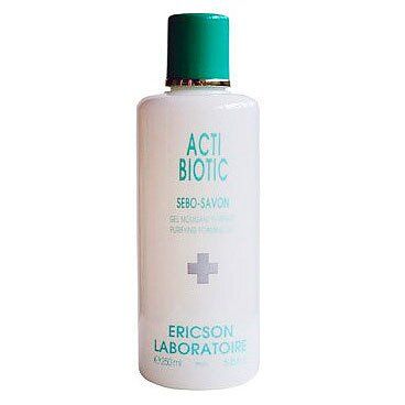 Ericson Laboratoire Acti-Biotic Очищающий гель для жирной кожи, 250 мл