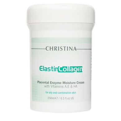Christina Зволожуючий крем «Еластин, колаген, плацентарний фермент», 100 мл