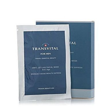 Transvital Омолаживающая матирующая анти-стресс маска для мужчин, 4 х 18 мл
