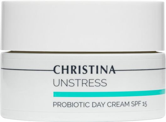 Christina Unstress Дневной крем с пробиотическим действием с SPF 15, 50 мл