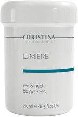 Christina Біо-гель для шкіри навколо очей з гіалуроновою кислотою Lumiere, 250 мл