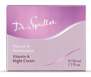 Dr. Spiller Vitamin A Нічний омолоджуючий крем для сухої шкіри з вітаміном А, 50 мл