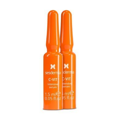 SesDerma C-Vit Інтенсивна сироватка миттєвої краси, 10 ампул по 1,5 мл