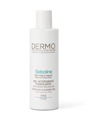 Dermophisiologique Seboline Sebogel Очищающий гель для проблемной и жирной кожи, 200 мл