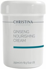 Christina Поживний крем для нормальної та сухої шкіри «Женьшень», 250 мл