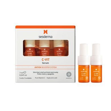 SesDerma C-Vit Двофазна сироватка з вітаміном С, 5 ампул по 7 мл