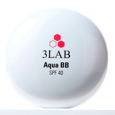 3Lab Компактный крем Aqua ВВ с SPF40, № 02 Medium (Средний), 14 г + 14 г