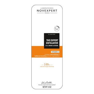 Novexpert Vitamin C Отшелушивающий крем Эксперт – маска и скраб, 50 мл