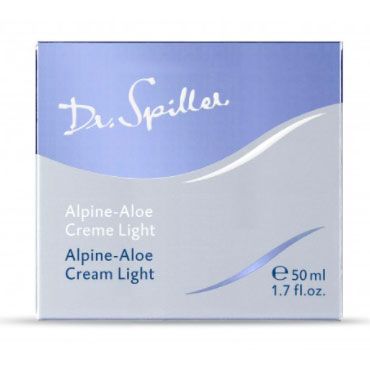 Dr. Spiller Alpine-Aloe Легкий крем для лица с Алоэ Вера, 50 мл