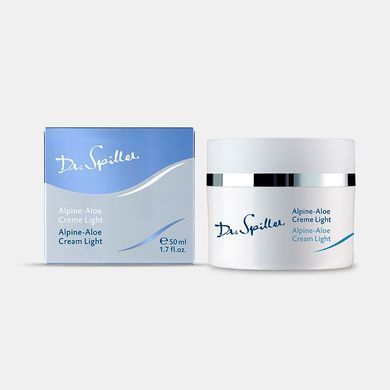 Dr. Spiller Alpine-Aloe Легкий крем для лица с Алоэ Вера, 50 мл