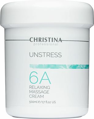 Christina Unstress Расслабляющий массажный крем (шаг 6a), 500 мл