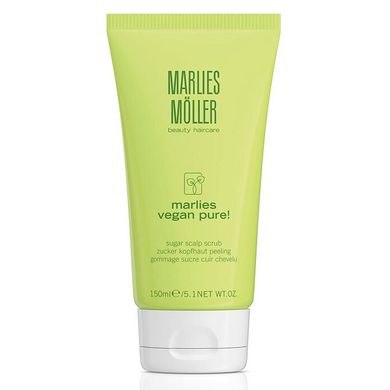 Marlies Moller Vegan Pure Цукровий скраб для шкіри голови Веган, 150 мл