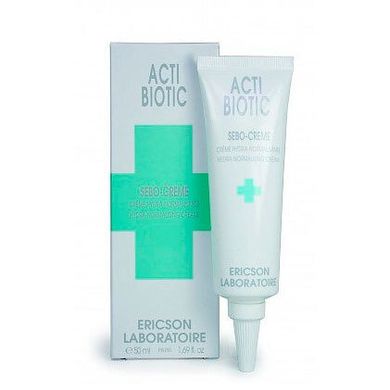 Ericson Laboratoire Acti-Biotic Увлажняющий противовоспалительный себо-крем, 50 мл