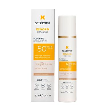 Sesderma Repaskin Депигментирующий солнцезащитный крем для лица с SPF50, 50 мл